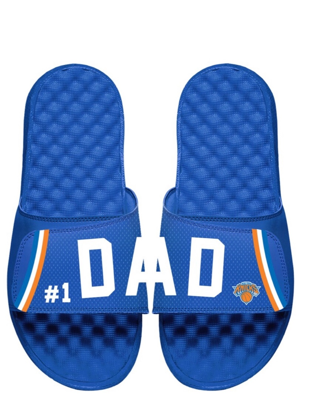 NWT - Men’s New York Knicks ISlide Dad Slide Sandals / Fanatics / NY Knicks